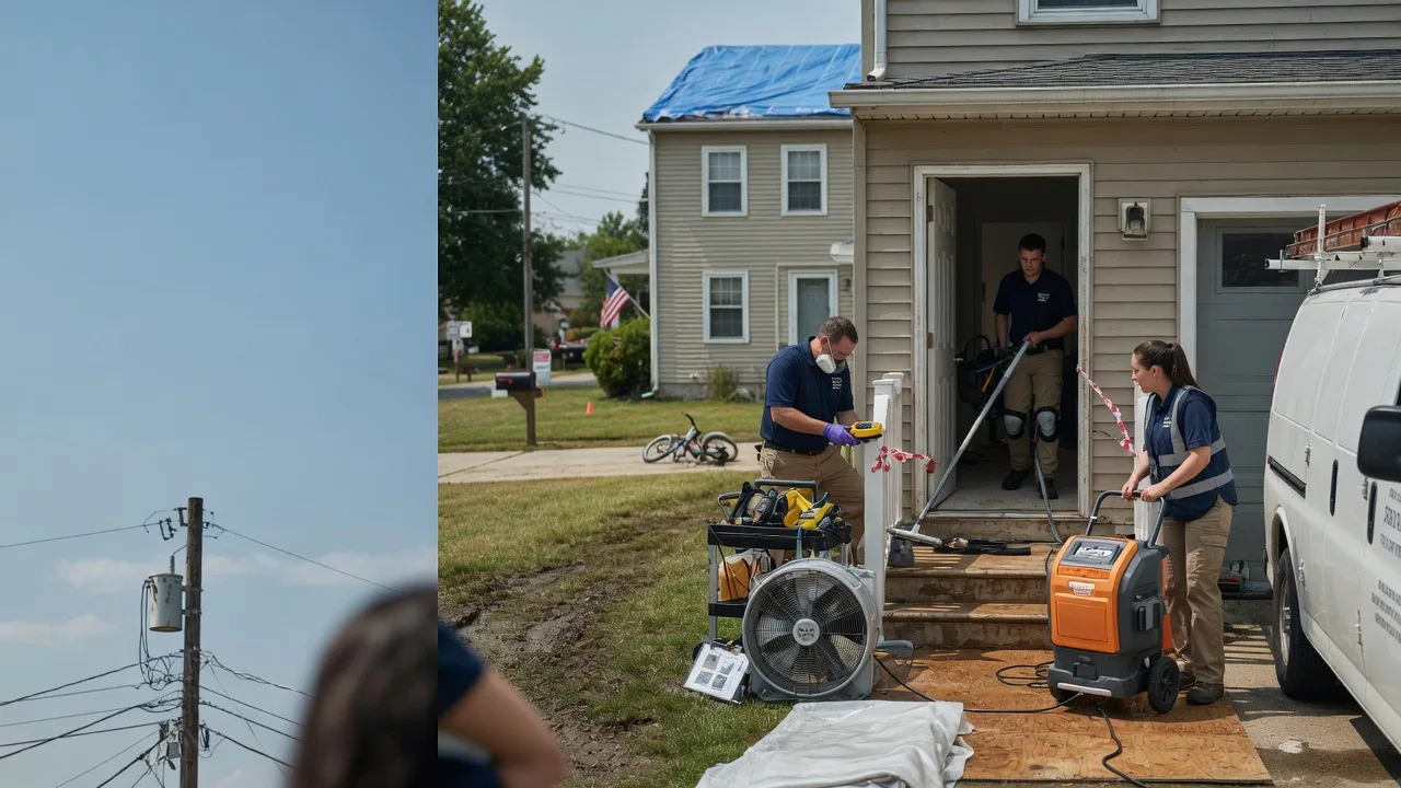 Water Damage Repair in Cornucopia, WI near me
